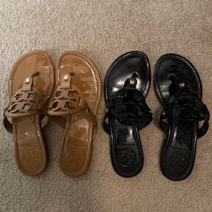 Tory Burch Miller sandals (2 pairs)